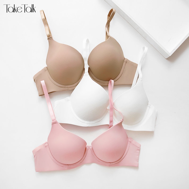 Take Talk Áo Ngực Cỡ Lớn 32-38 Bằng Thép Mềm Bóng Chống Chảy Xệ Thời Trang Quyến Rũ Cho Nữ