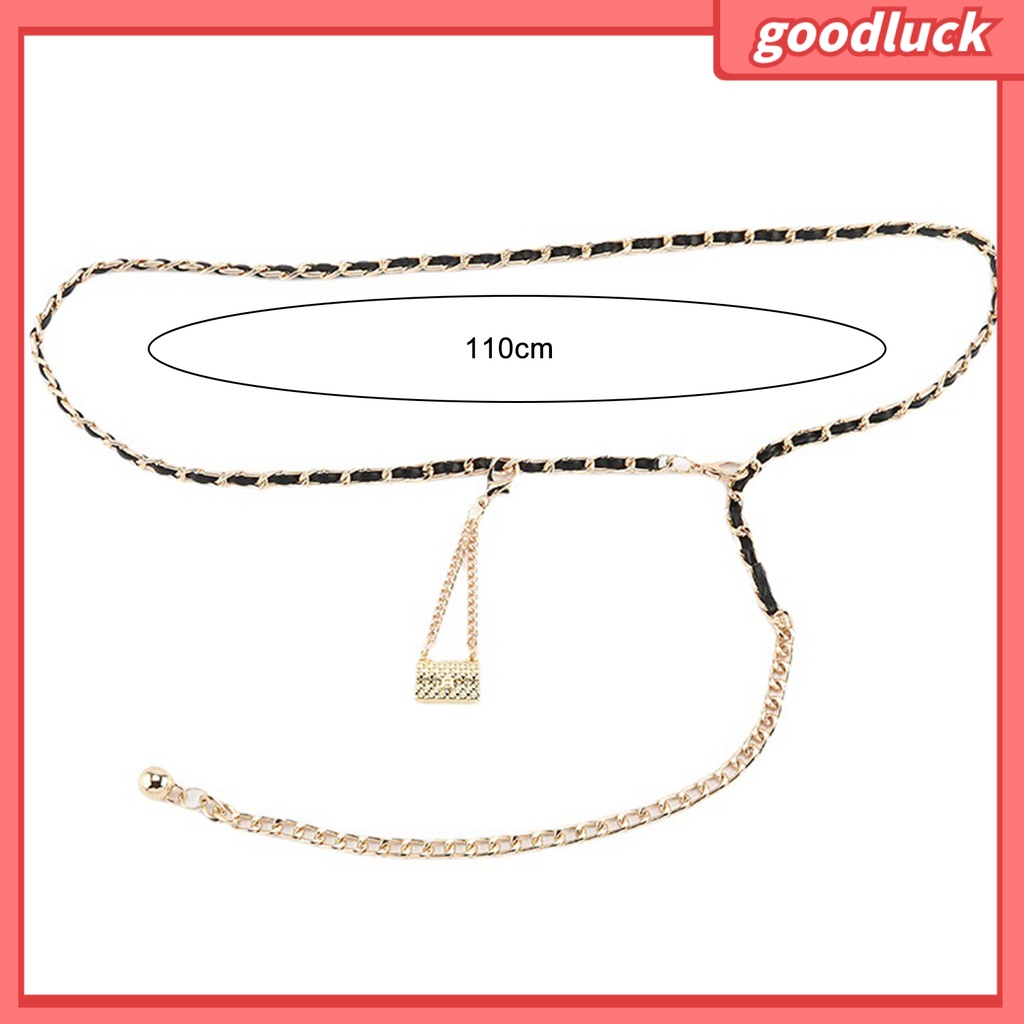 |Đồ Chơi GODK GODK Độc Đáo| Dây Xích Đeo Hông Một Vòng Mini Bằng Kim Loại Màu Vàng Kim Phù Hợp Cho Tiệc Tùng