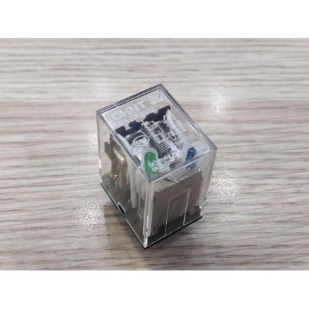 Relay trung gian Chint 14 chân dẹp nhỏ 24Vdc JZX-22F(D)/4Z PLU DC24V