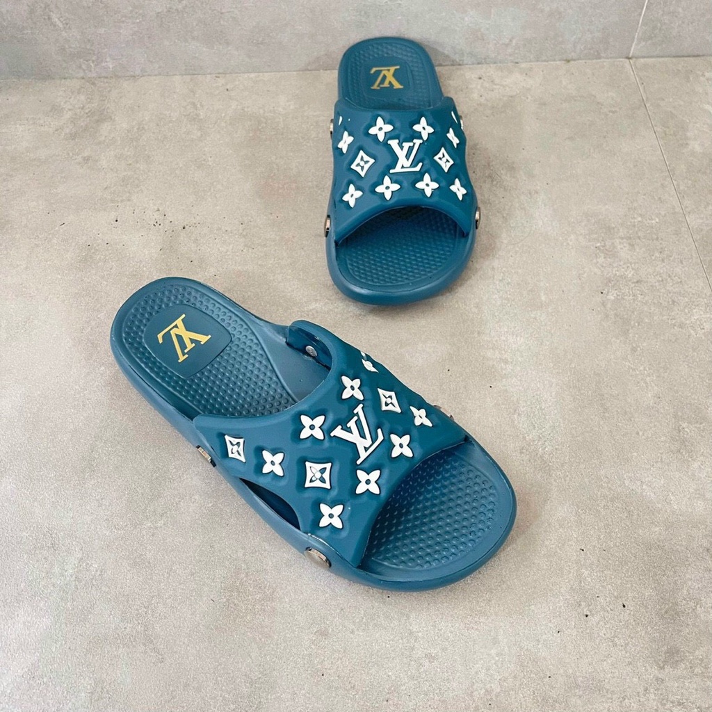 Dép cao cấp LV đế đúc cao su hàng cao cấp trẻ đẹp