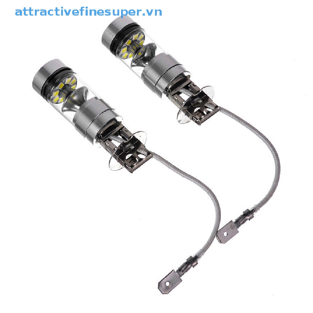 Đèn Pha Chống Sương Mù 100W H3 12 / 24V Cho Xe Hơi