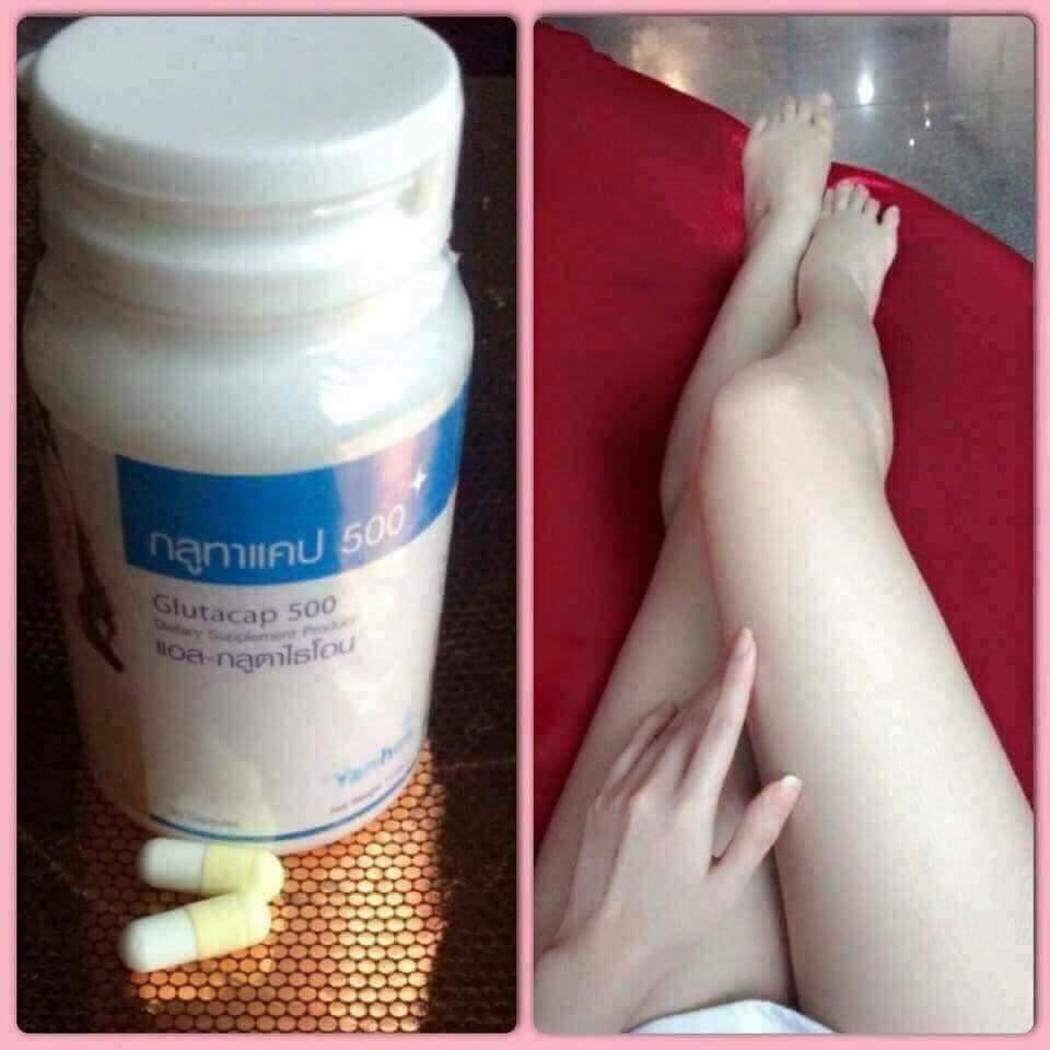 Viên uống trắng da glutathione và các vitamin Yaņhee Glutacap 500
