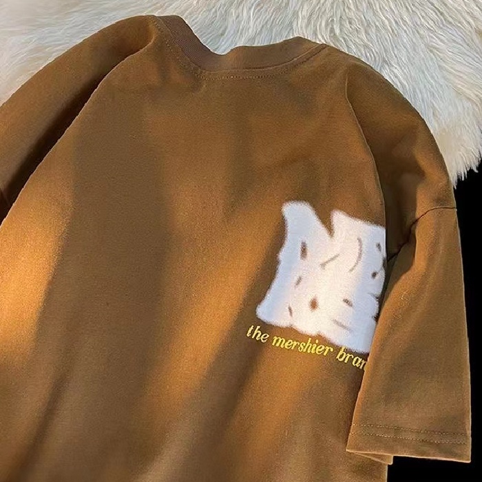 NRVP Áo Thun 100% Cotton Tay NgắN Plus Size Cho Nam Và Nữ