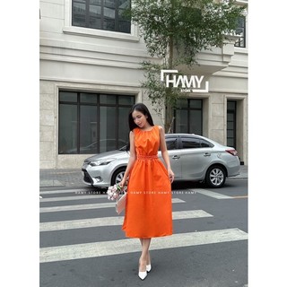 Đầm Sát Nách Eo Đan