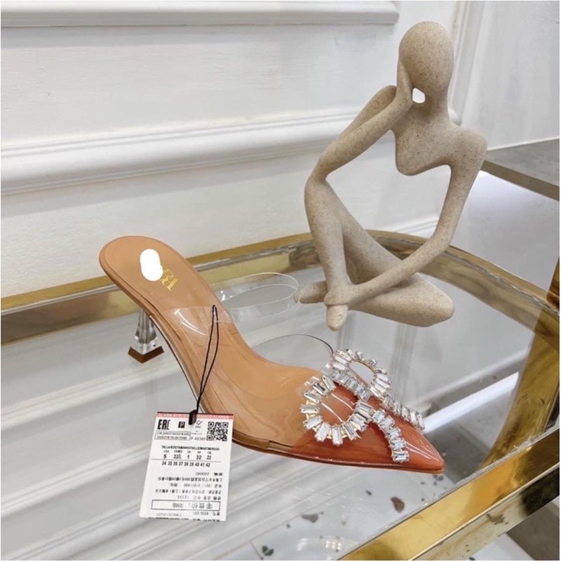 Giày Za.ra, guốc đá nơ hàng TQXK FULL BOX TAG