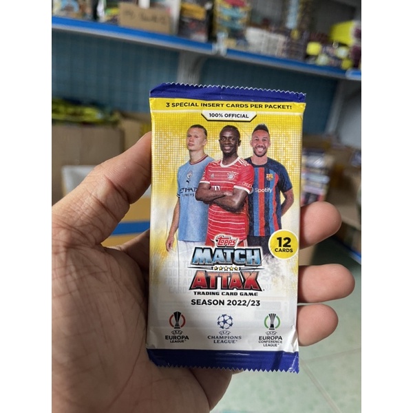 Gói Thẻ Lẻ  Match Attax Champions league 22/23