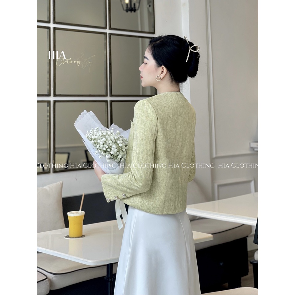 ÁO KHOÁC DẠ BY HIA V820