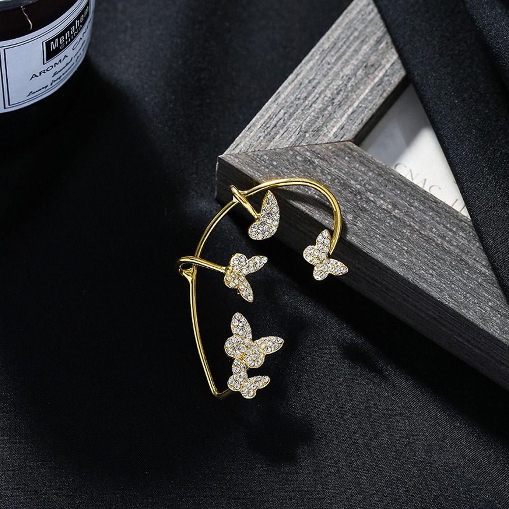 USNOW Khuyên Vành Tai Hình Ngôi Sao Thanh Lịch Cho Nữ