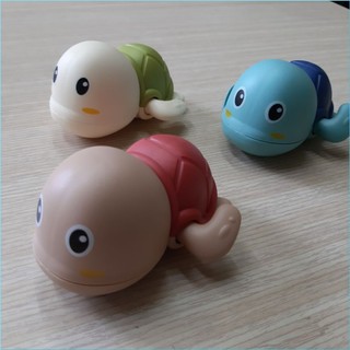 [ĐỒ CHƠI NHÀ TẮM CHẠY DÂY CÓT] Đồ chơi cho Bé rùa bơi lon ton & giải pháp giúp Bé vui khi tắm