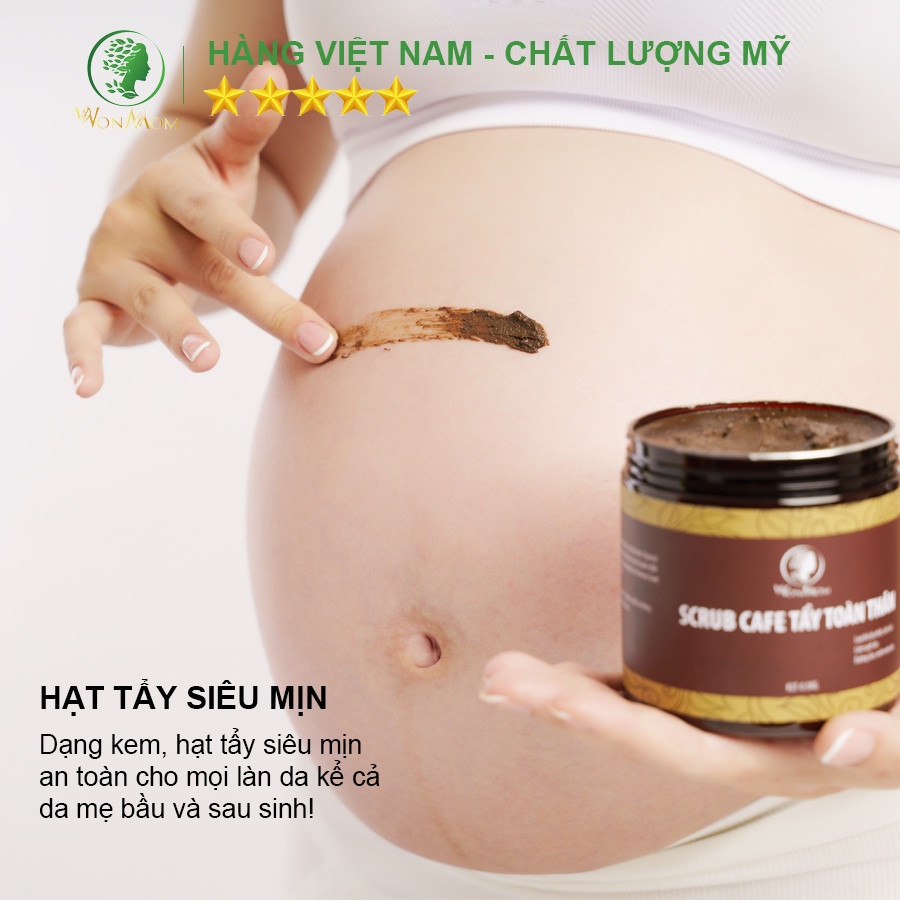 [ Giảm 50K - Đơn 459K ] Bộ đánh bay thâm rạn, dưỡng trắng body cơ bản Wonmom