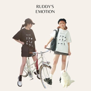 Áo thun cat ruddy's emotion tkp164 lollie studio