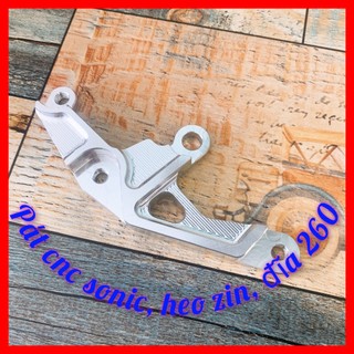 Pát cnc sonic đĩa 260mm_gắn heo zin theo xe