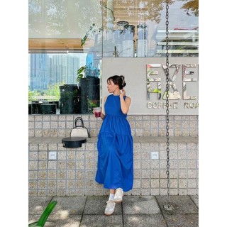 Đầm maxi sát nách z.a.r.a