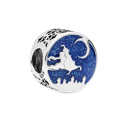 Hạt Xâu Chuỗi Bằng Hợp Kim DIY Màu Xanh Da Trời Đầy Sao