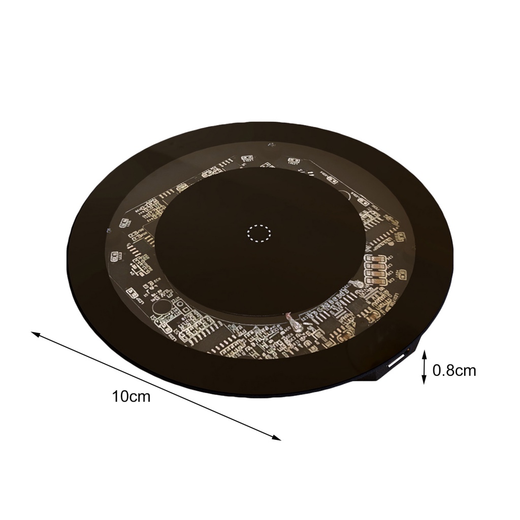 Đế Sạc Không Dây USB 10W 15W Hình Hoa Hướng Dương Cho Điện Thoại Thông Minh