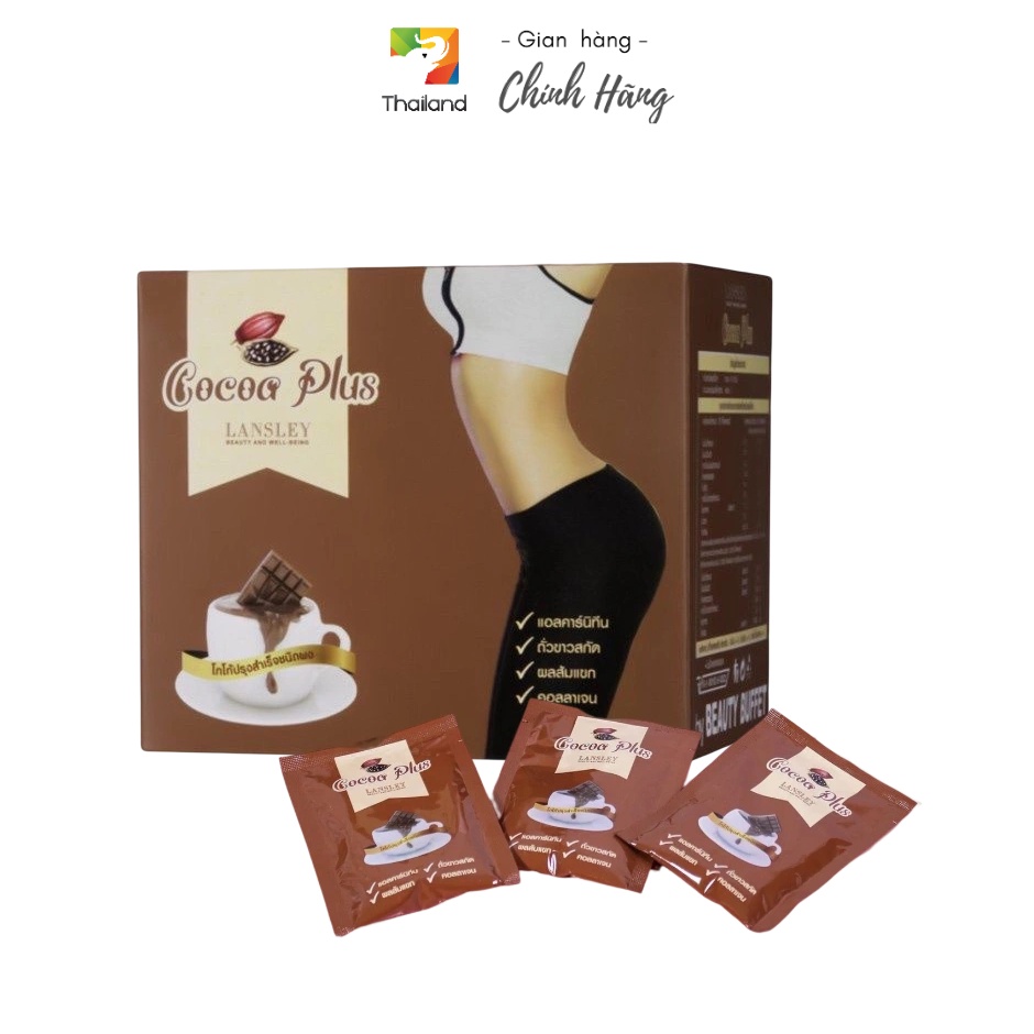 Bột Cacao giảm béo LANSLEY COCOA PLUS