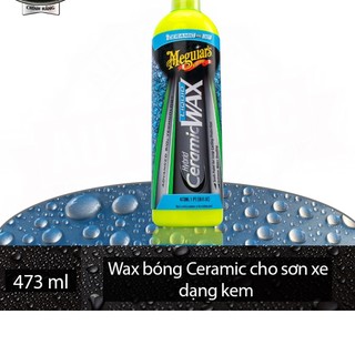 Meguiars', Wax bóng Ceramic cho sơn xe dạng kem - Hybrid Ceramic Liquid Wax G200416