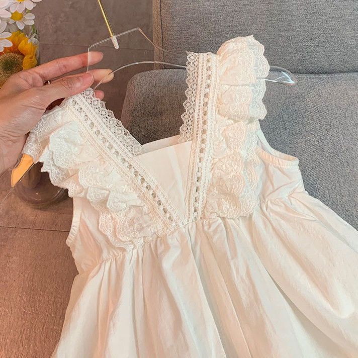 Đầm Công Chúa Không Tay Thời Trang Mùa Hè Dành Cho Bé Gái