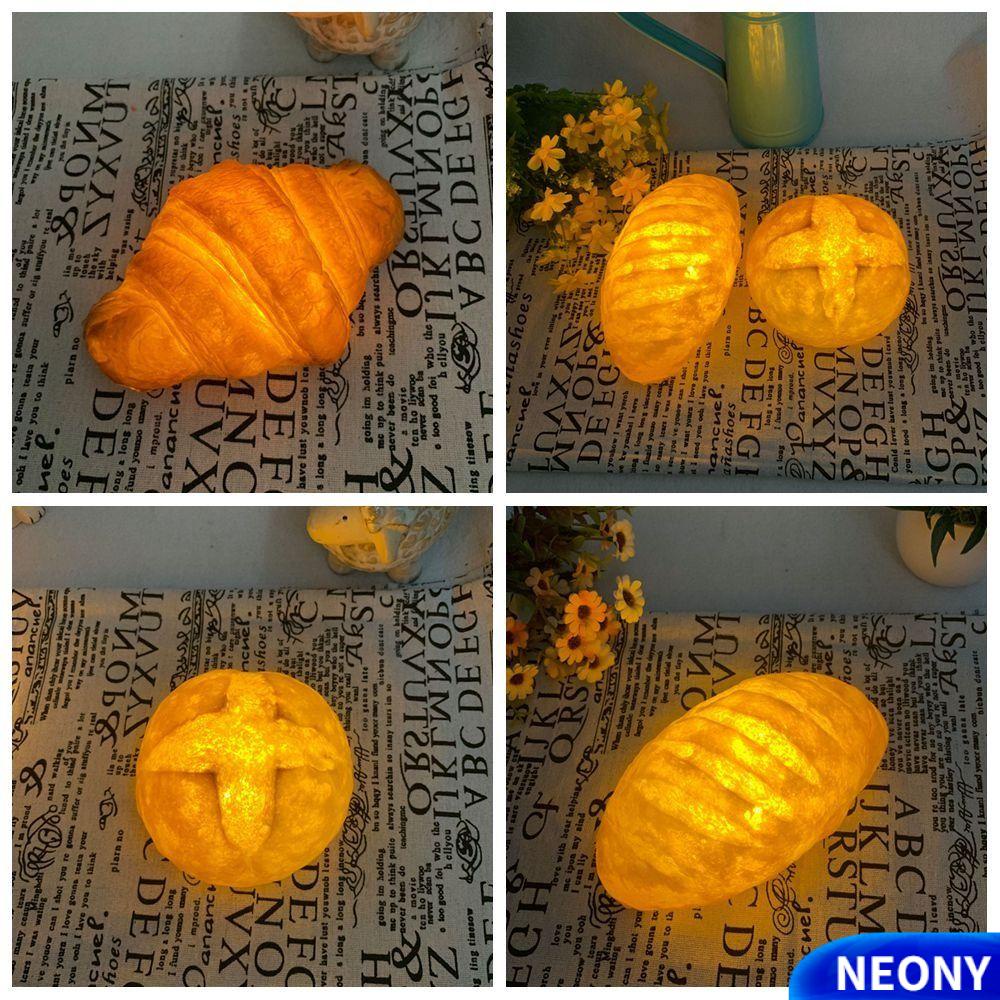 Đèn Hình Bánh Mì Sừng Bò Sáng Tạo Trang Trí Nhà Cửa / Văn Phòng