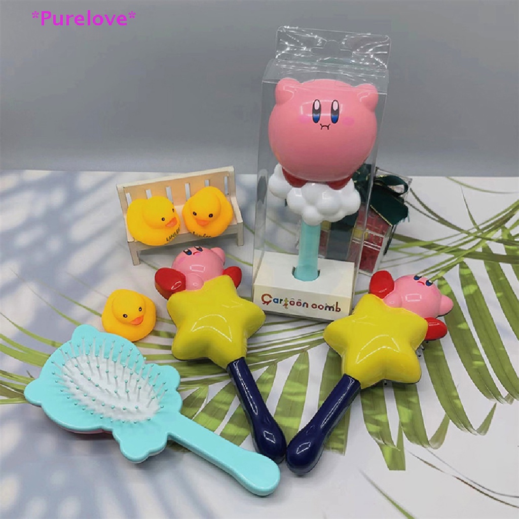 Lược Chải Tóc Túi Khí Mát Xa Chống Tĩnh Điện Kirby Mới