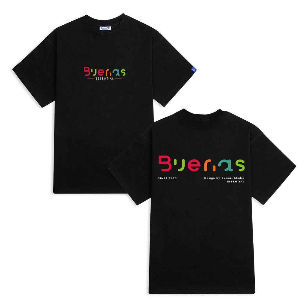 Áo thun local brand tay lỡ form oversize unisex cho nam nữ BUENAS - ESS21