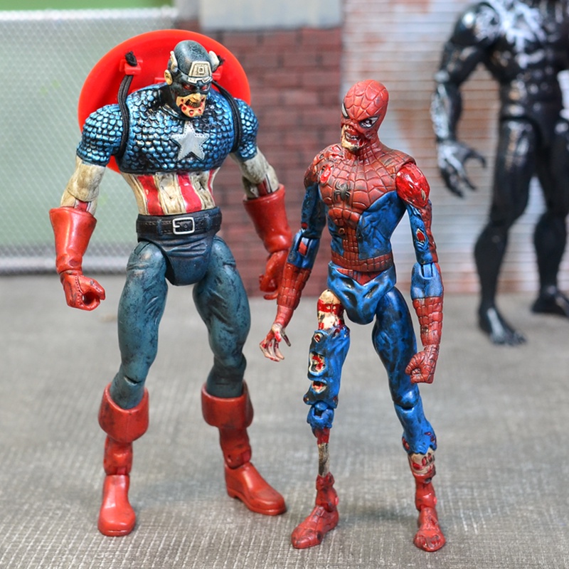 Mô Hình Nhân Vật Spiderman Zombie Spiderman 23.3cm