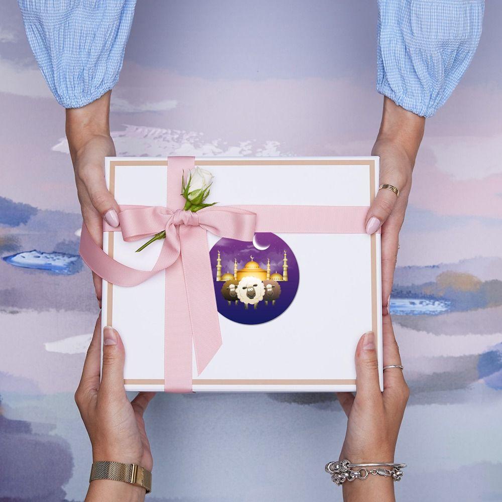 CHOOKEY Set 20 Tấm Sticker Eid Mubarak Dán Trang Trí Mới