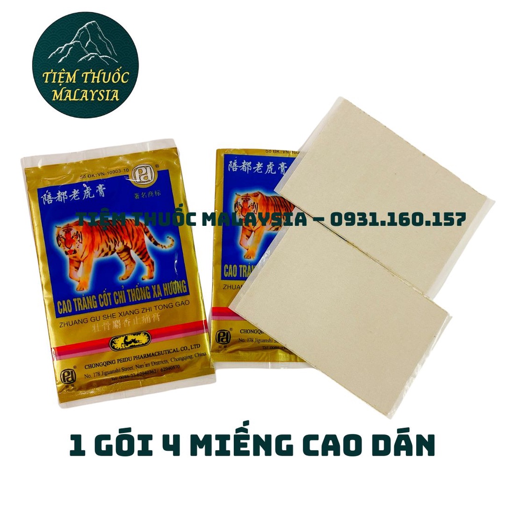 1 Gói 4 Miếng Cao Dán