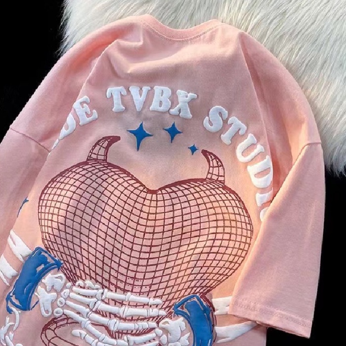 NRVP Áo Thun 100% Cotton Tay NgắN Plus Size Cho Nam Và Nữ