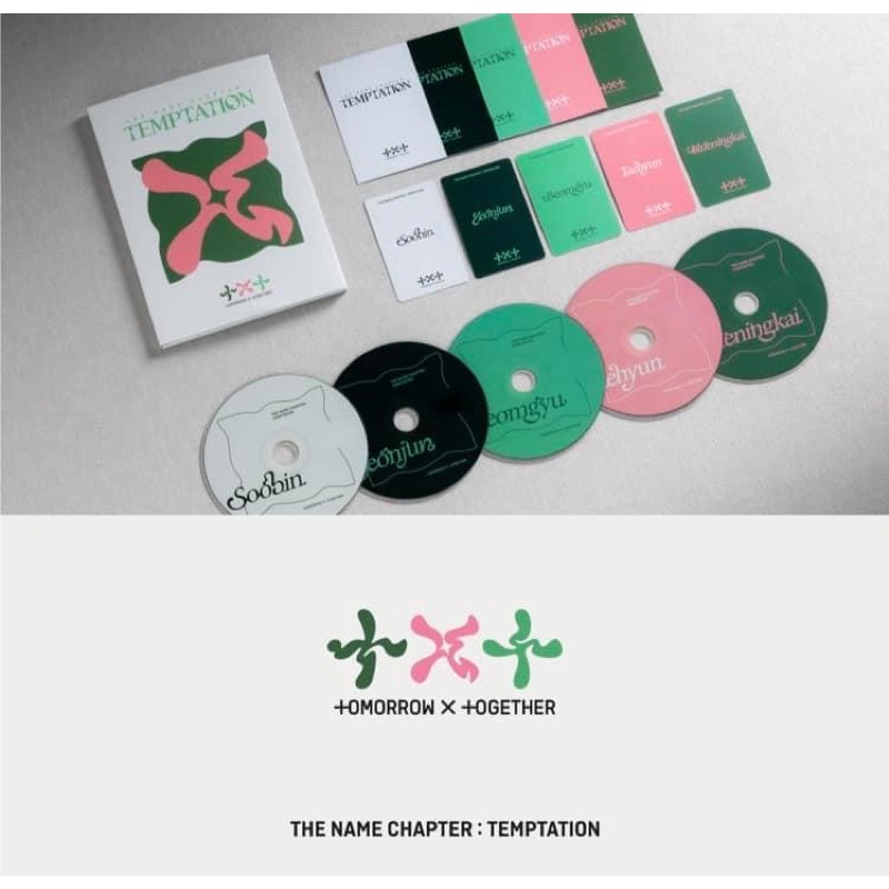 BỘ ẢNH TXT TEMPTATION LULLABY VER