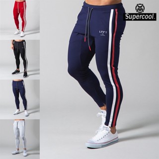 #SupercooL# Quần Nỉ Bông Jogger Thể Thao Nam Big Size Thương Hiệu Quần Thun Dài Form Slimfit Côtton Cao Cấp Vải Thoáng Nhanh Khô Thấm Hút Mồ Hôi Tốt Túi Hộp Sọc Co Giãn Phong Cách Hàn Quốc Mỏng Nhẹ Thu đông Streetwear Chạy Bộ Chuyên Gym Thể Dục Fashion