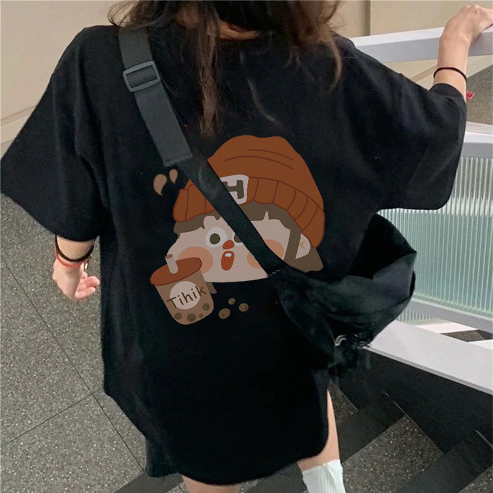 Áo Thun Tay Ngắn Thiết Kế Mới Ngọt Ngào Cao Cấp Thời Trang Mùa Hè Theo Phong Cách Hàn Quốc Cho Nữ