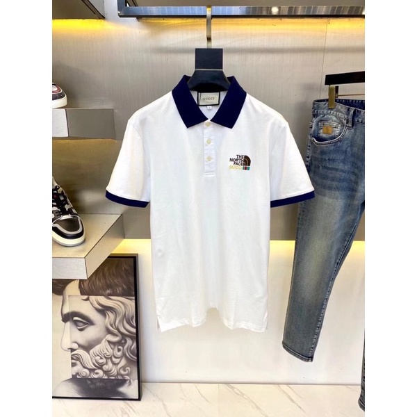 Áo Polo Cao Cấp Thêu Viền Tay Sang Trọng Dễ Phối Đồ