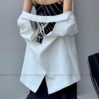 ÁO BLAZER NỮ ĐAN DÂY HELLY SHOP