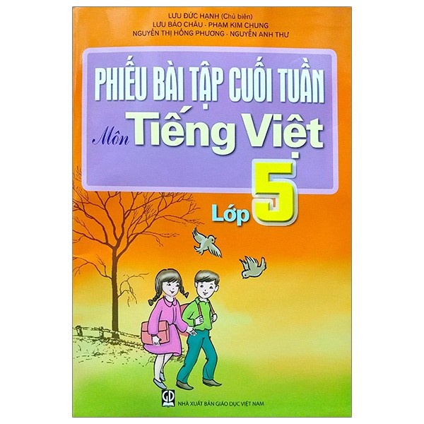 Sách - Phiếu Bài Tập Cuối Tuần Môn Tiếng Việt Lớp 5 (GD)