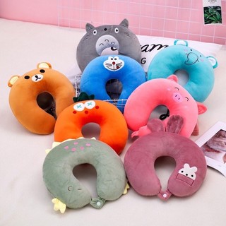 Gối chữ U kê cổ chống đau mỏi vai gáy dùng cho văn phòng du lịch quà tặng được chọn mẫu