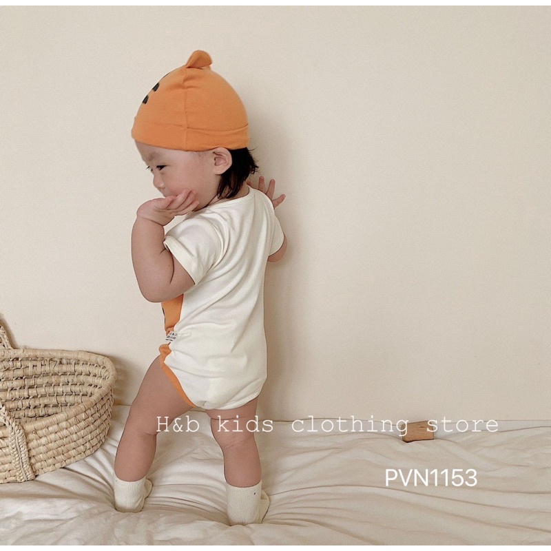Body quả hổ kèm mũ cho bé
