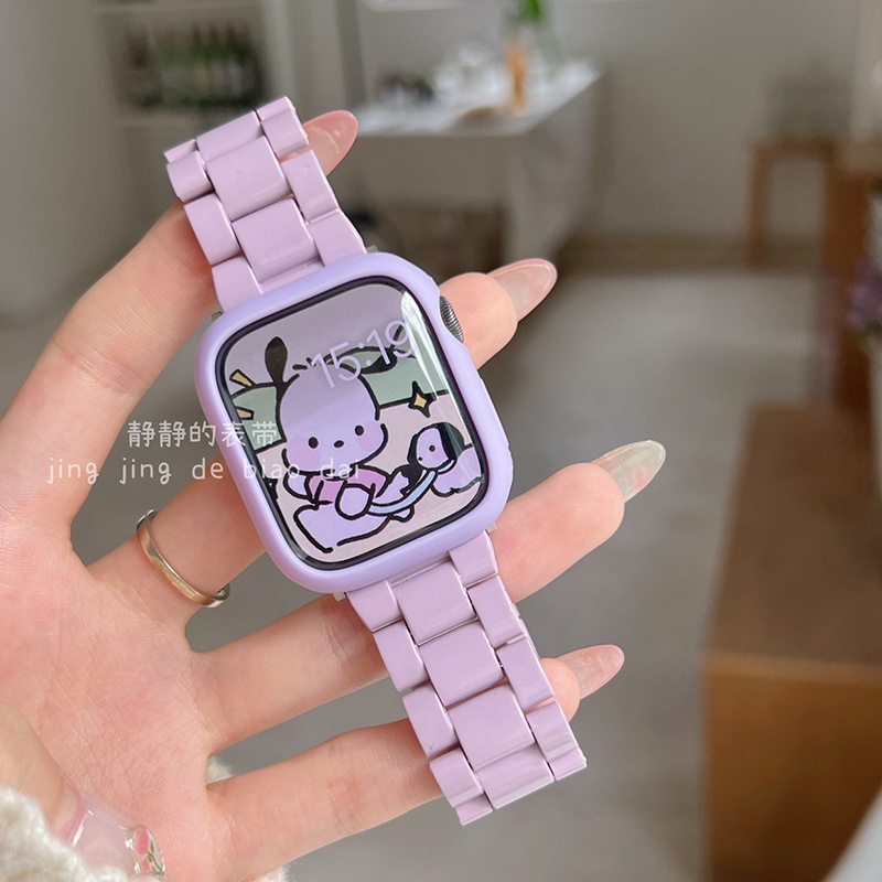 Dây Đeo Thay Thế Bằng Nhựa Resin Màu Kẹo Cho Đồng Hồ Thông Minh Xiaomi Mi Watch Lite Redmi Watch 2 Lite