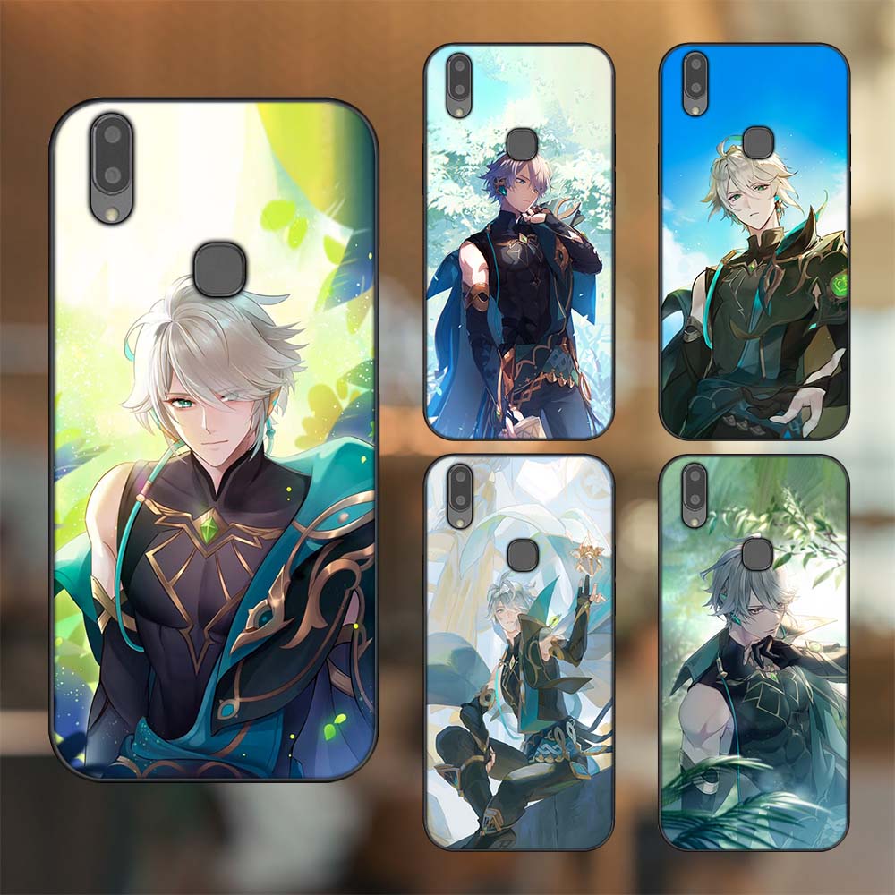 Ốp lưng Vivo V9, Y85, V11i viền đen in hình Alhaitham Genshin Impact