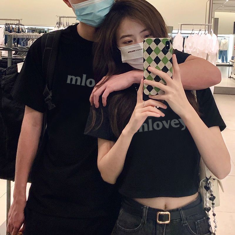 Set Áo Thun Ngắn Tay Và Chân Váy Thời Trang Cho Cặp Đôi