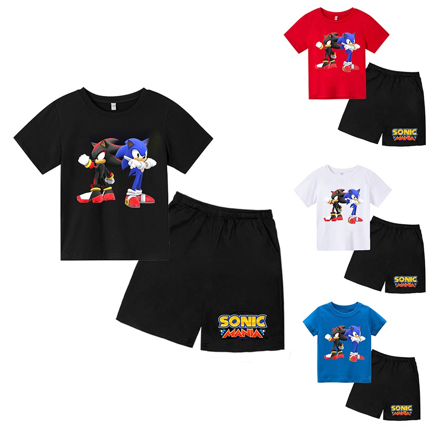 Bộ Đồ cho bé trai và bé gái in hình SONIC dễ thương, chất liệu thun lạnh mềm mịn thoáng mát NTShirt 04