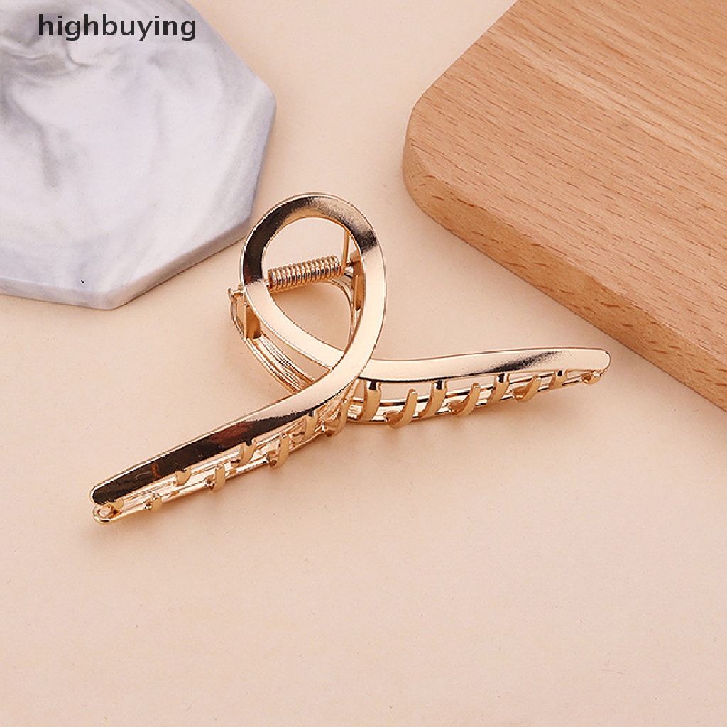 Kẹp Tóc Kim Loại Đính Hạt Giả Ngọc Trai Thanh Lịch Cho Nữ