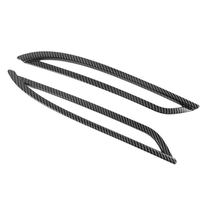 Ốp Đèn Sương Mù Bằng Sợi Carbon Cao Cấp Cho Tesla Model Y 2021 2022