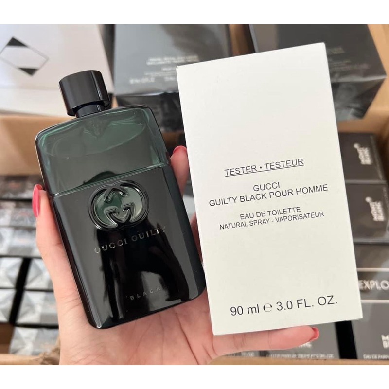 Nước hoa nam Gucci Guilty Black pour homme edt tester 90ml