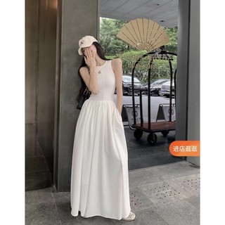 Đầm tiểu thư sát nách sang chảnh dáng dài hàng thiết kế quảng châu-TAOBAO