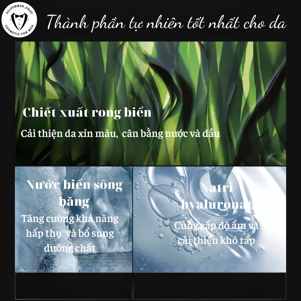 Xịt khoáng, nước hoa hồng dành cho nam MenFriend. Cung cấp nước, dưỡng ẩm da, làm dịu lỗ chân lông, bổ sung dưỡng chất
