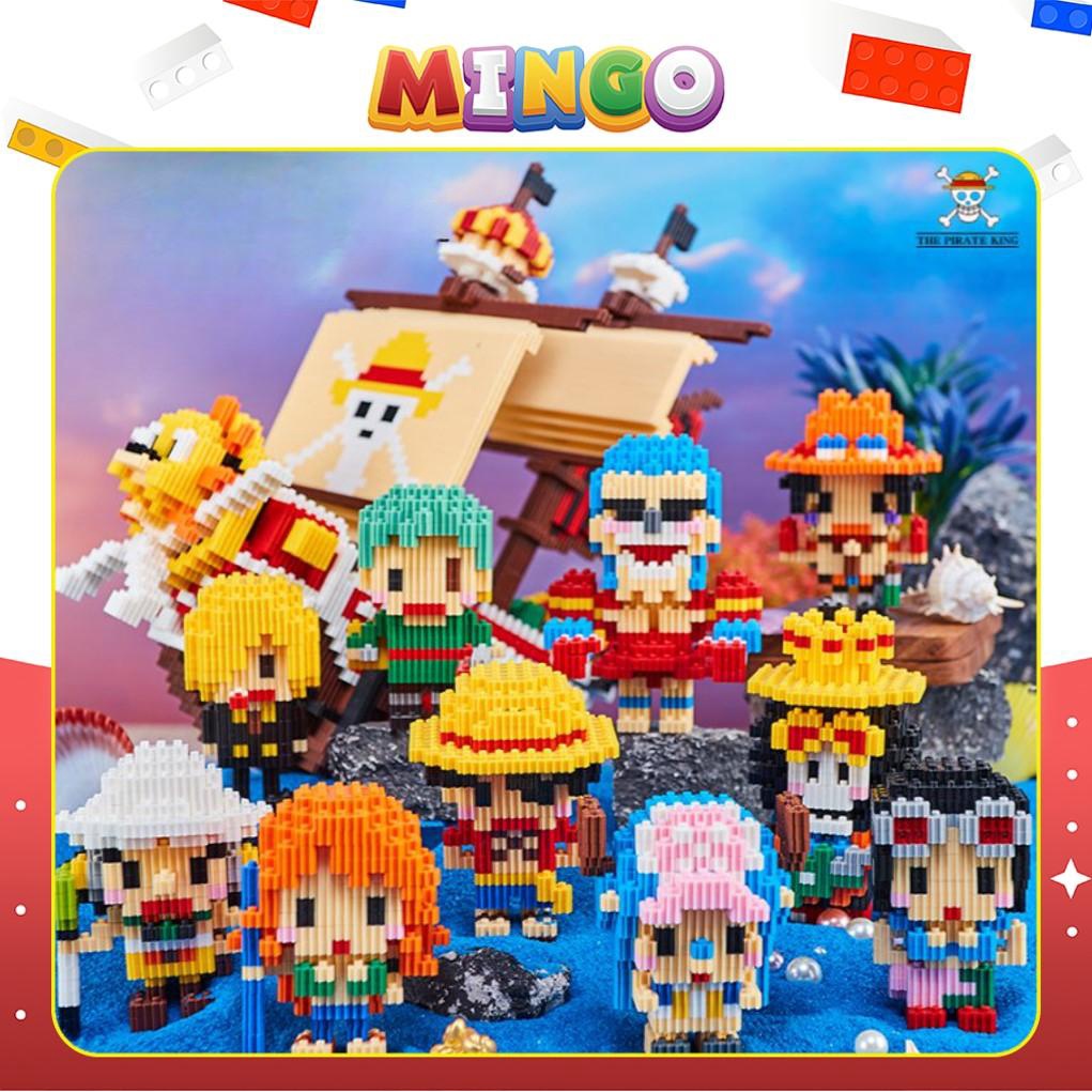 Mô Hình Lắp Ráp 3D Bộ Đồ Chơi Mini Cute Khác Nhau 100 Mẫu Xếp Hình Nhân Vật Hoạt Hình Dễ Thương Cho Các Bé - MINGO