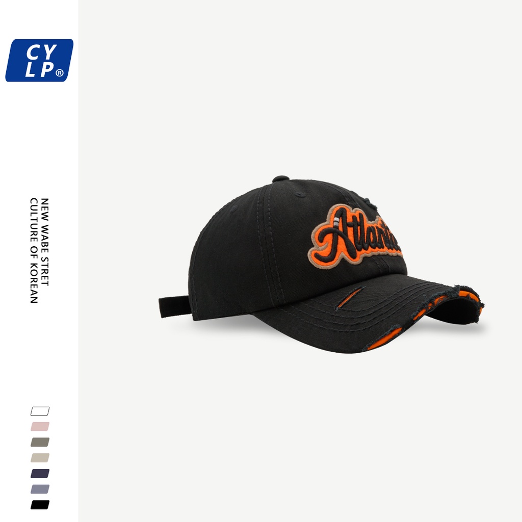 Mũ Lưỡi Trai Thêu Chữ Phong Cách Hiphop Thời Trang Âu Mỹ