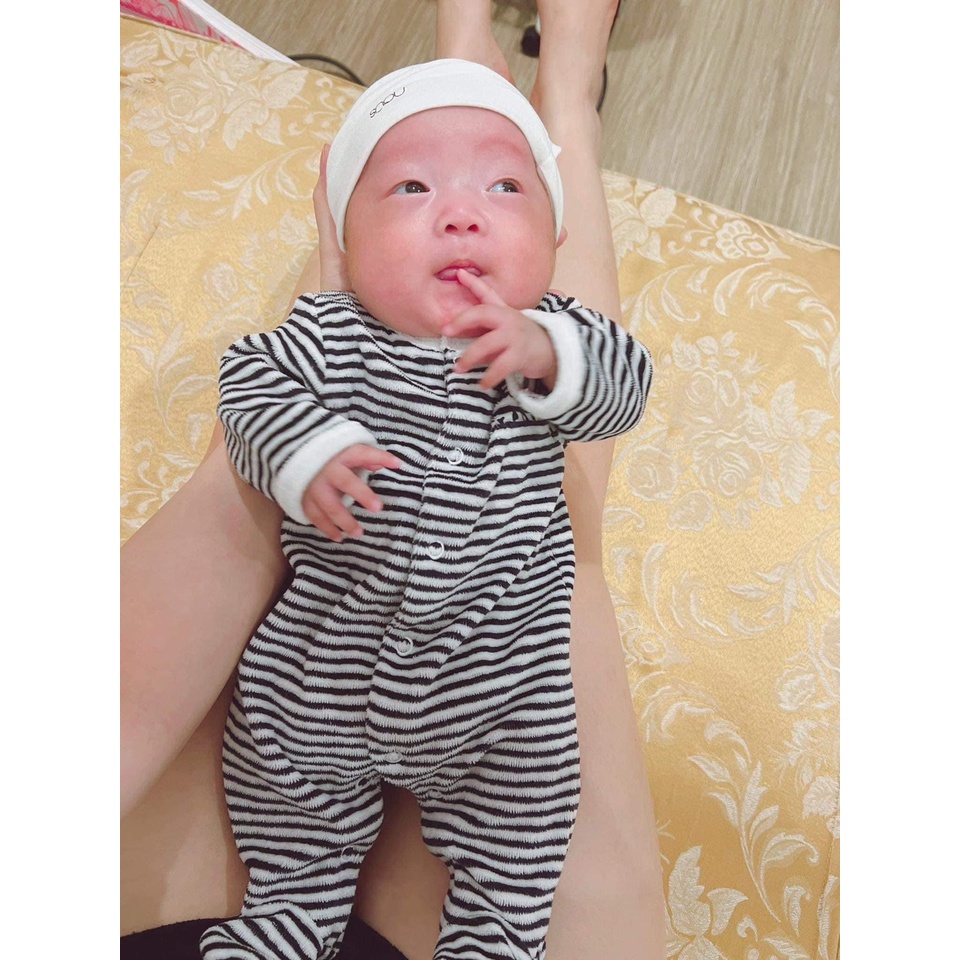 Quần áo cho trẻ sinh non ✨𝙎𝙞𝙯𝙚 𝙧𝙞𝙚̂𝙣𝙜✨Bộ body nỉ siêu nhỏ như