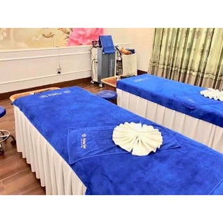 KHĂN TRẢI GIƯỜNG, PHỦ GIƯỜNG cho Spa
